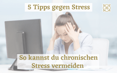 5 Tipps gegen Stress